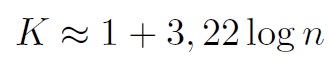 Formula de Sturges
