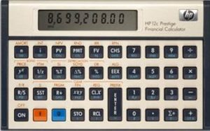 HP 12C Prestigé