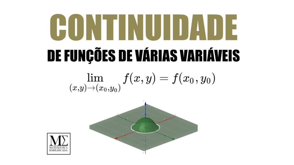 Continuidade de Funções de Várias Variáveis