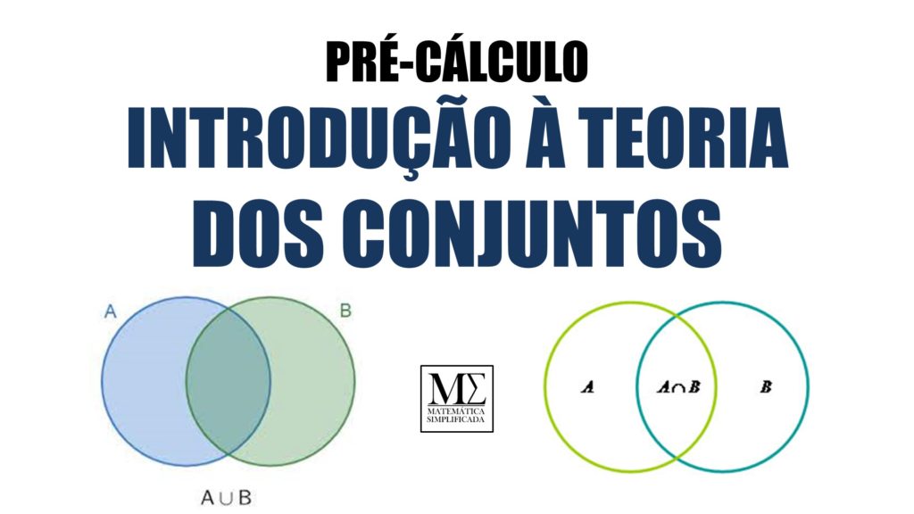 Pré-Cálculo - Introdução à Teoria dos COnjuntos
