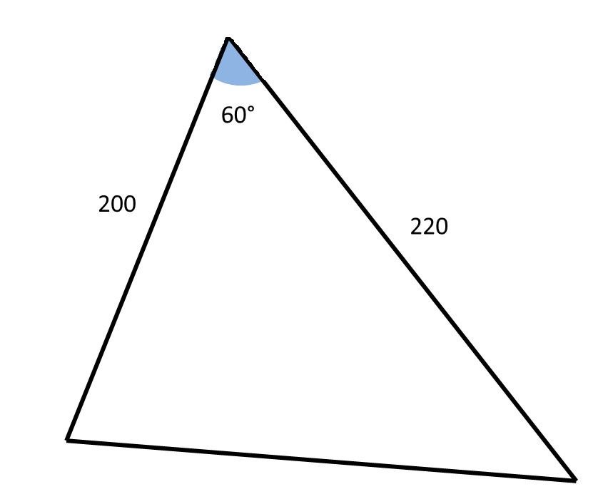 tri&acirc;ngulo exerc&iacute;cio de diferencial