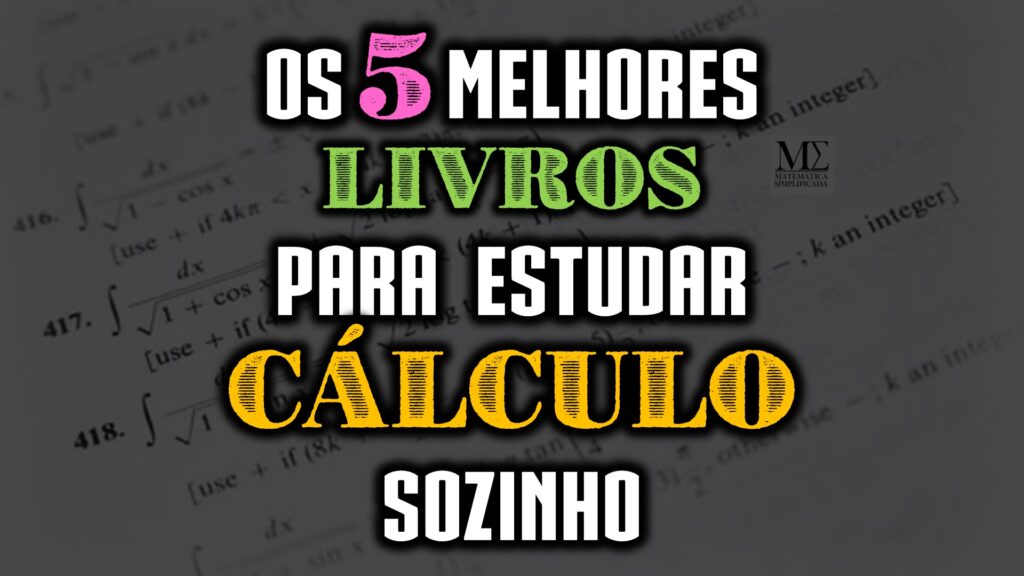 As disciplinas de Cálculo Diferencial e Integral costumam ser desafiadoras para os alunos dos mais diferentes cursos de graduação. Neste artigo quero listar os 5 melhores para você estudar e aprender sozinho os segredos dos limites, derivadas e integrais de funções reais.