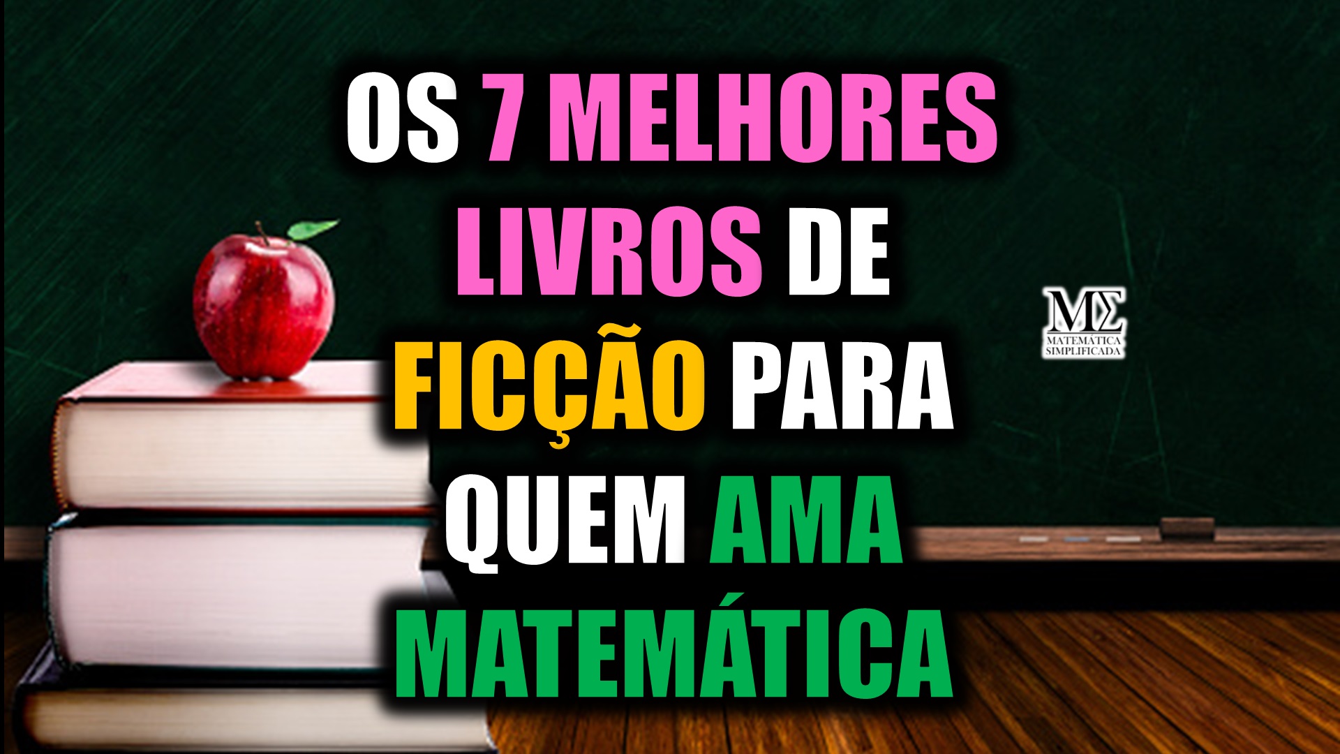Nesta lista quero mostrar como a matem&aacute;tica e a literatura, quando combinadas em livros de fic&ccedil;&atilde;o, resultam em obras maravilhosas e absurdamente empolgantes.