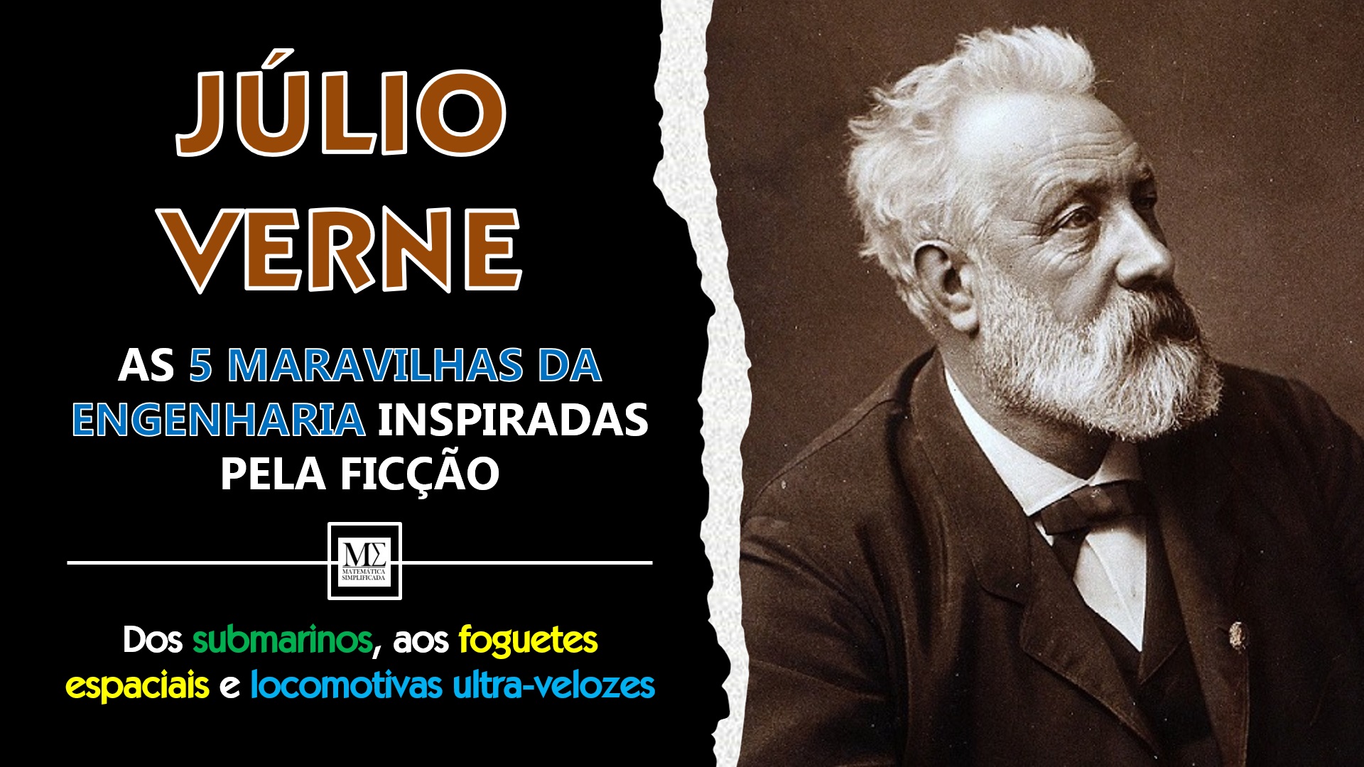 J&uacute;lio Verne antecipou tecnologias em suas obras liter&aacute;rias de fic&ccedil;&atilde;o cient&iacute;fica que seriam reais d&eacute;cadas depois. Livros como "Vinte Mil L&eacute;guas Submarinas", "Da Terra &agrave; Lua" e "Viagem ao Centro da Terra" tiveram impacto nas ideias e cria&ccedil;&otilde;es da engenharia de forma significativa. Hoje queremos falar sobre algumas delas abaixo.