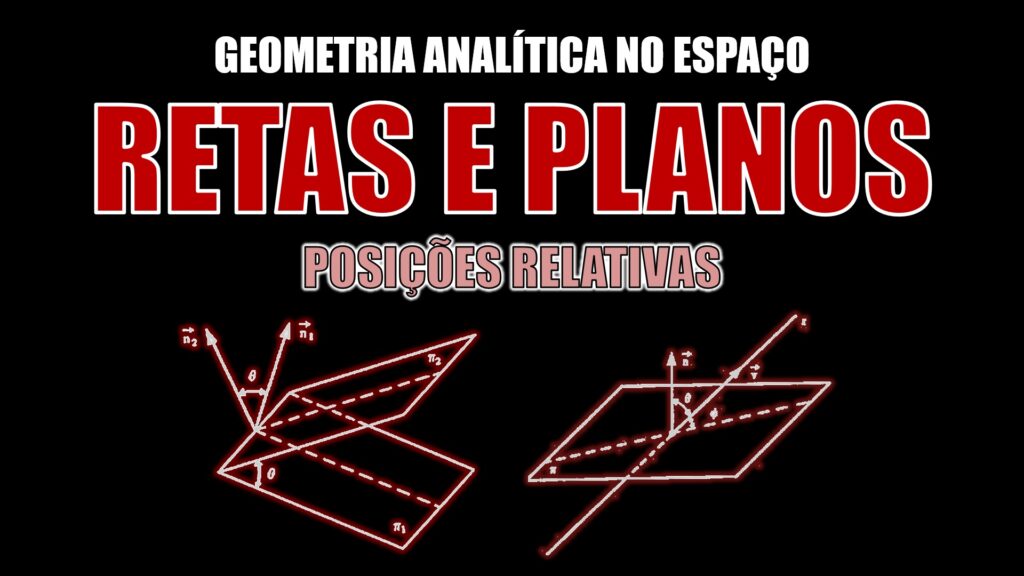 Explore a geometria espacial: aprenda a calcular ângulos entre planos e retas neste guia envolvente de geometria analítica.